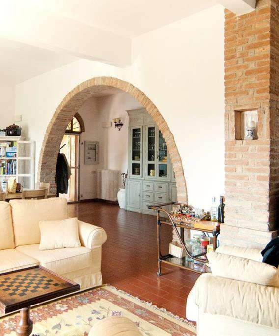 Stunning Country House Overlooking Tuscany Hills Lorenzana Экстерьер фото