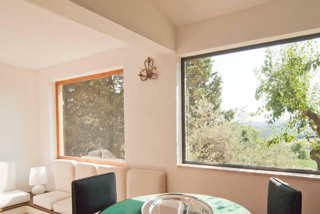 Stunning Country House Overlooking Tuscany Hills Lorenzana Экстерьер фото